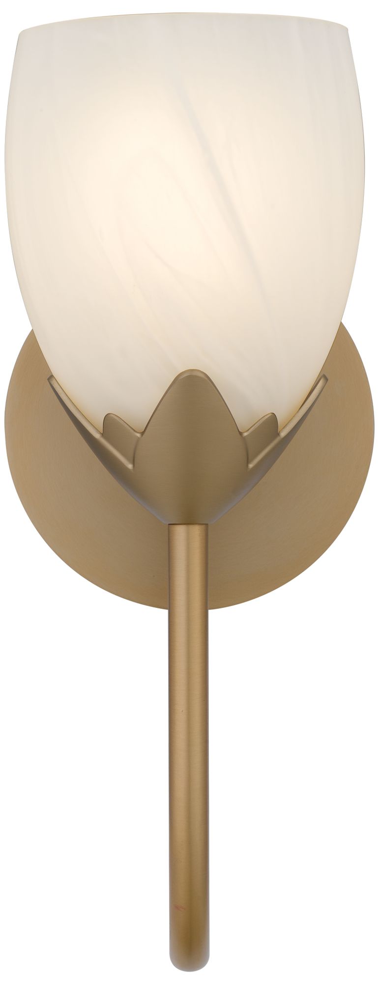 Image 4 Jacobs 1-Light Bronze Gold Wall Sconce more views