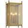 Jacobs 2-Light Wall Sconce in Warm Brass