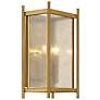 4_Jacobs 2-Light Wall Sconce in Warm Brass more views