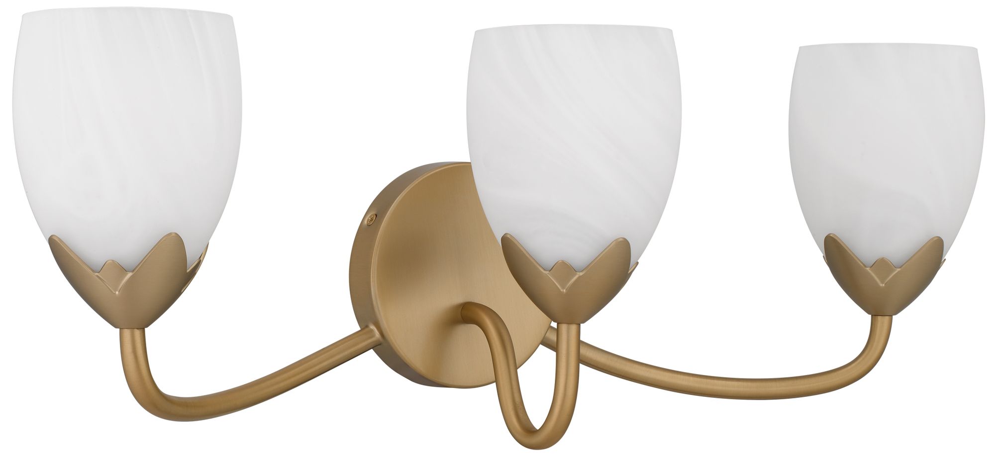 Image 3 Jacobs 3-Light Bronze Gold Vanity Light more views