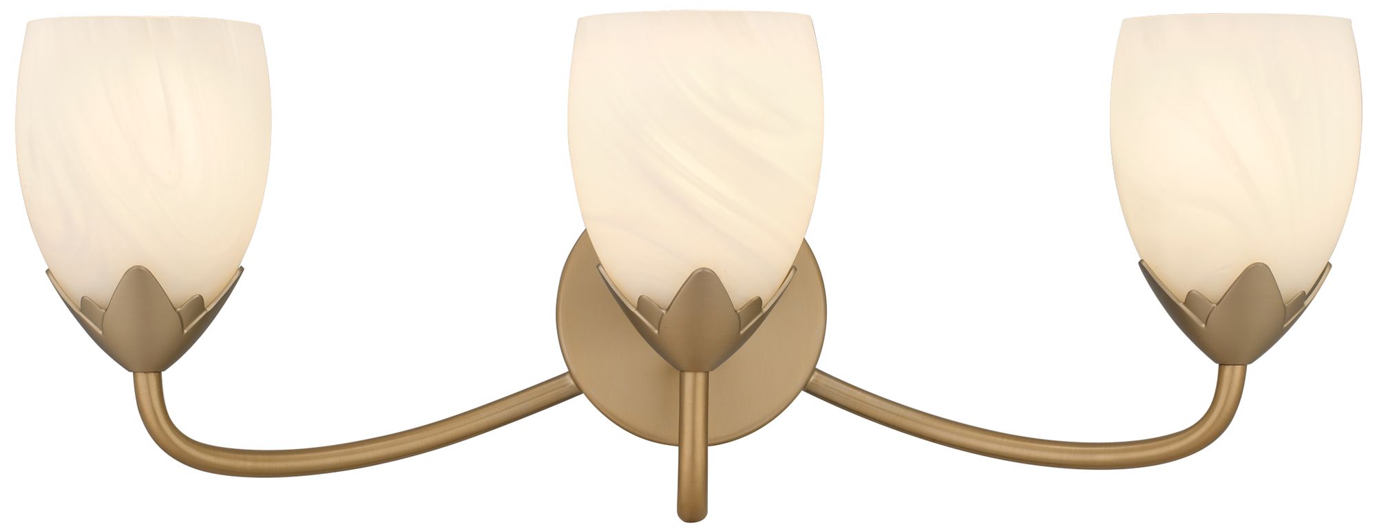 Image 4 Jacobs 3-Light Bronze Gold Vanity Light more views