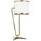 Jacobson Burnished Brass Ellen DeGeneres Collection Modern LED Table Lamp