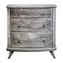 Jacoby 32" Wide Burnished Driftwood 3-Drawer Accent Chest