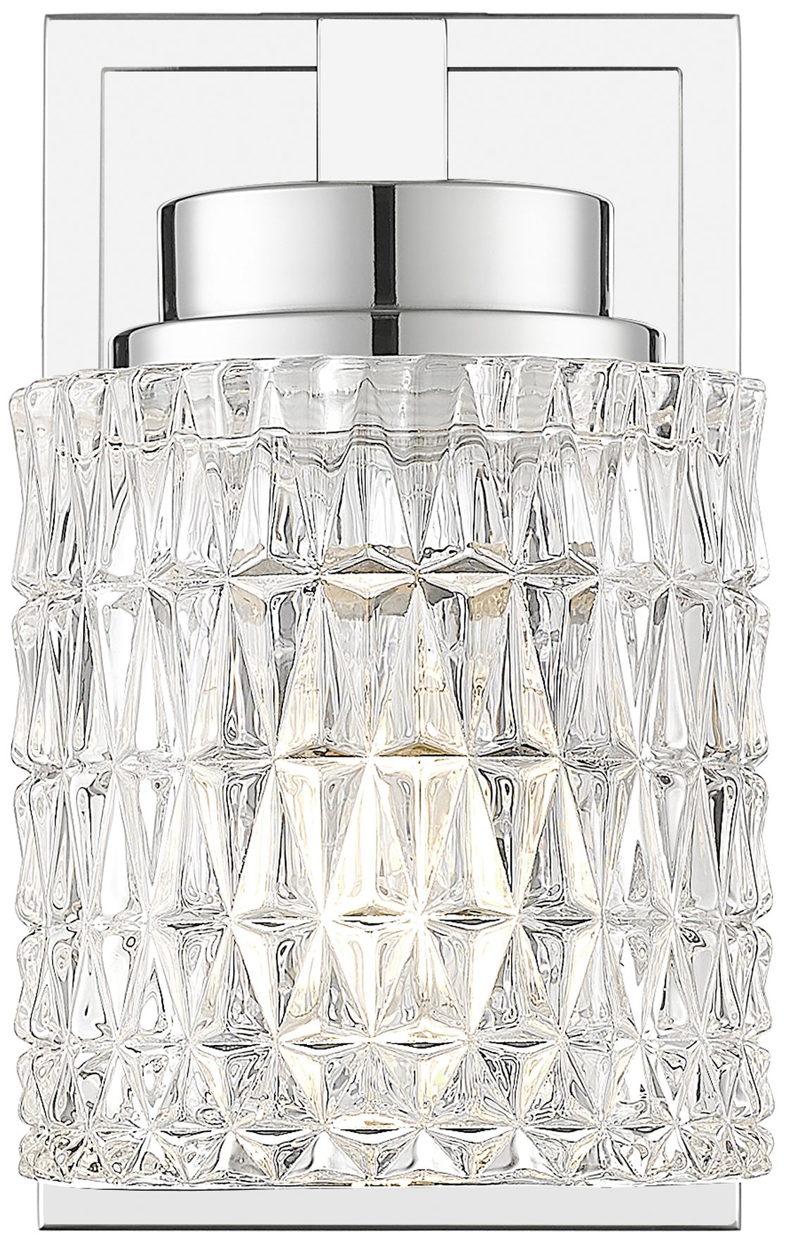 Image 4 Jacqueline by Z-Lite Chrome  1 Light Wall Sconce more views