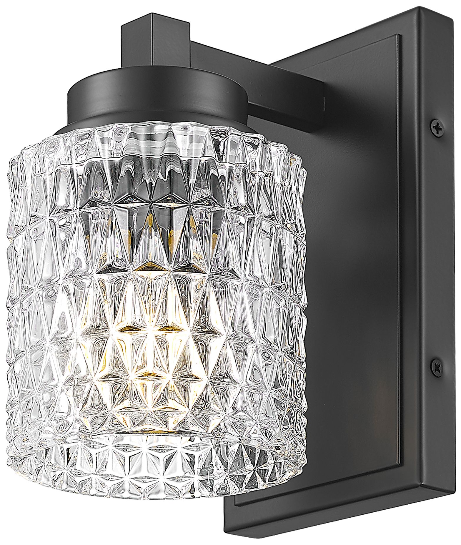 Image 5 Jacqueline by Z-Lite Matte Black 1 Light Wall Sconce more views