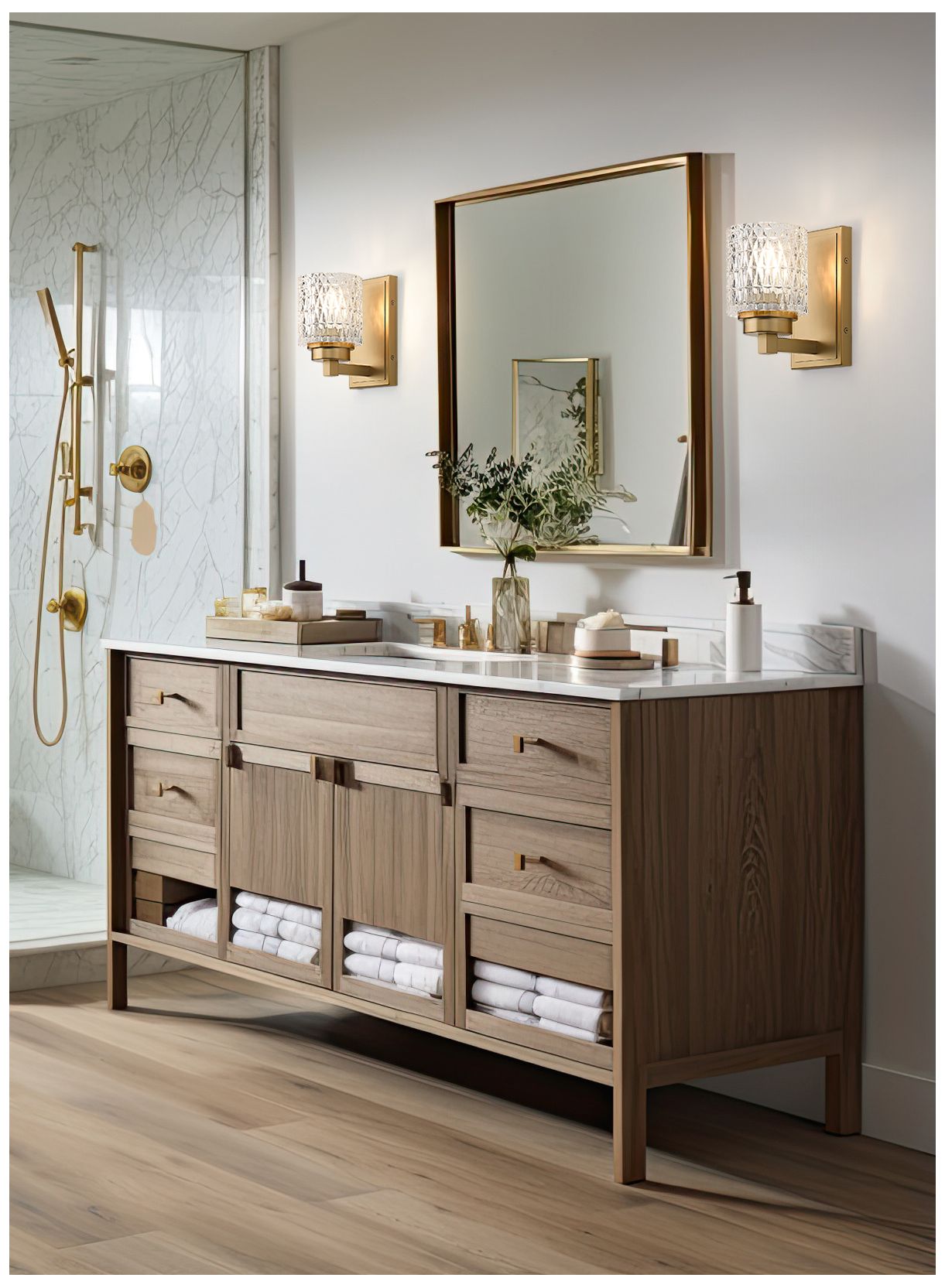 Image 3 Jacqueline by Z-Lite Modern Gold 1 Light Wall Sconce more views