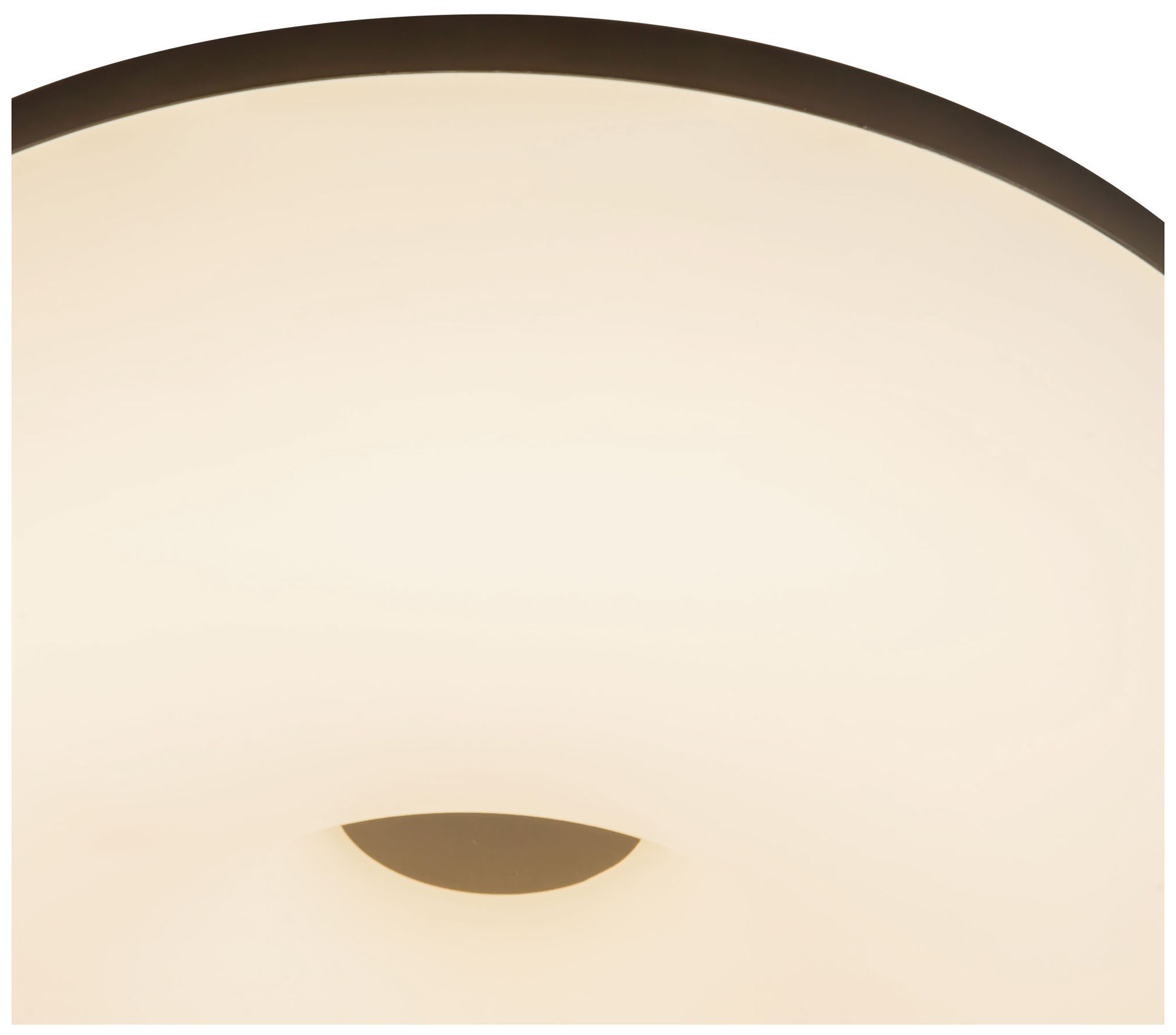 Image 6 Jada 12-in Black dimmable LED Flush Mount with Matte Opal Glass more views