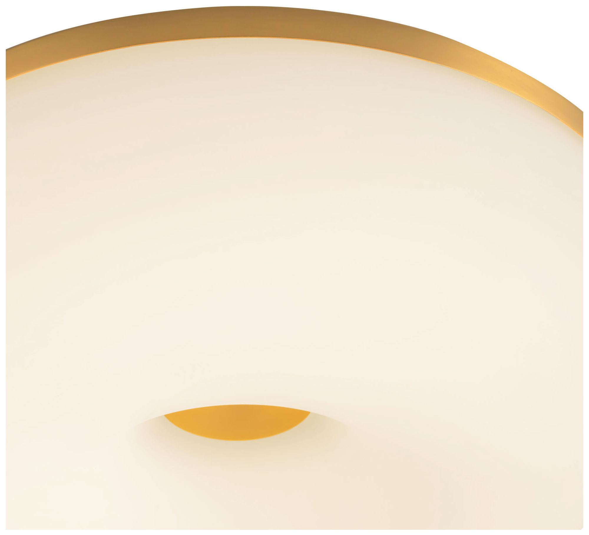 Image 6 Jada 12-in Brushed Gold dimmable LED Flush Mount with Matte Opal Glass more views