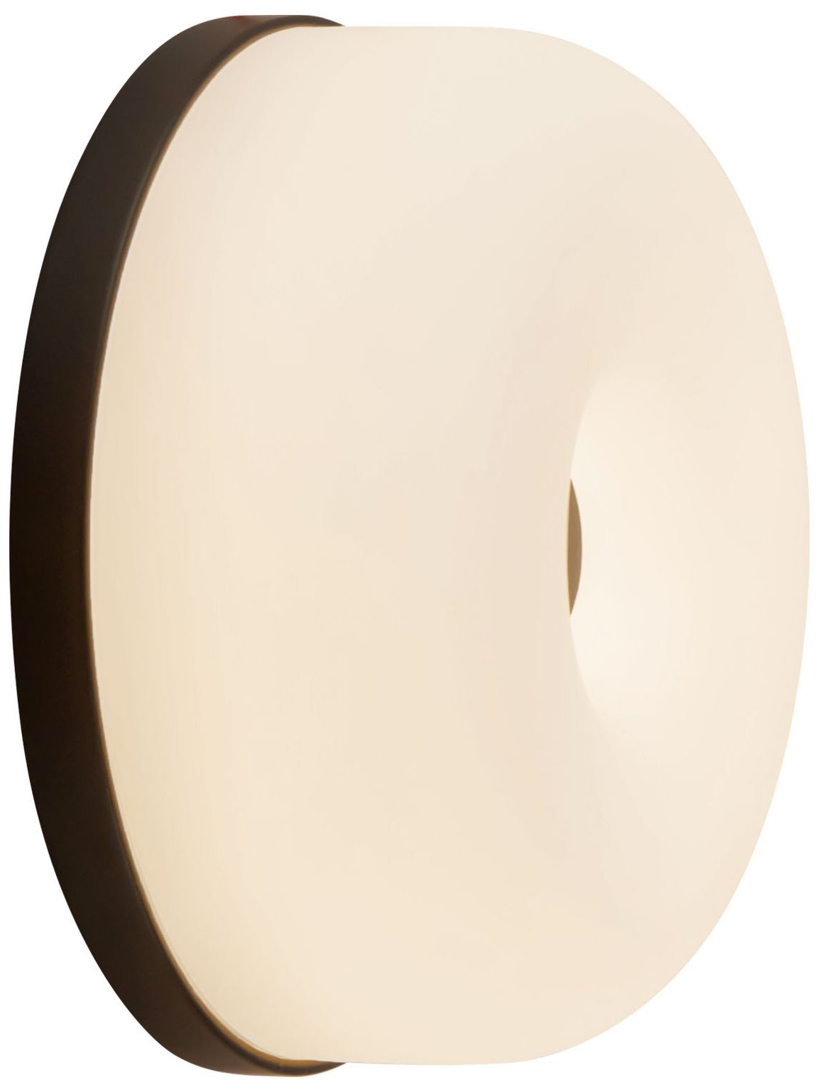 Jada 5-in Black dimmable LED Wall Sconce