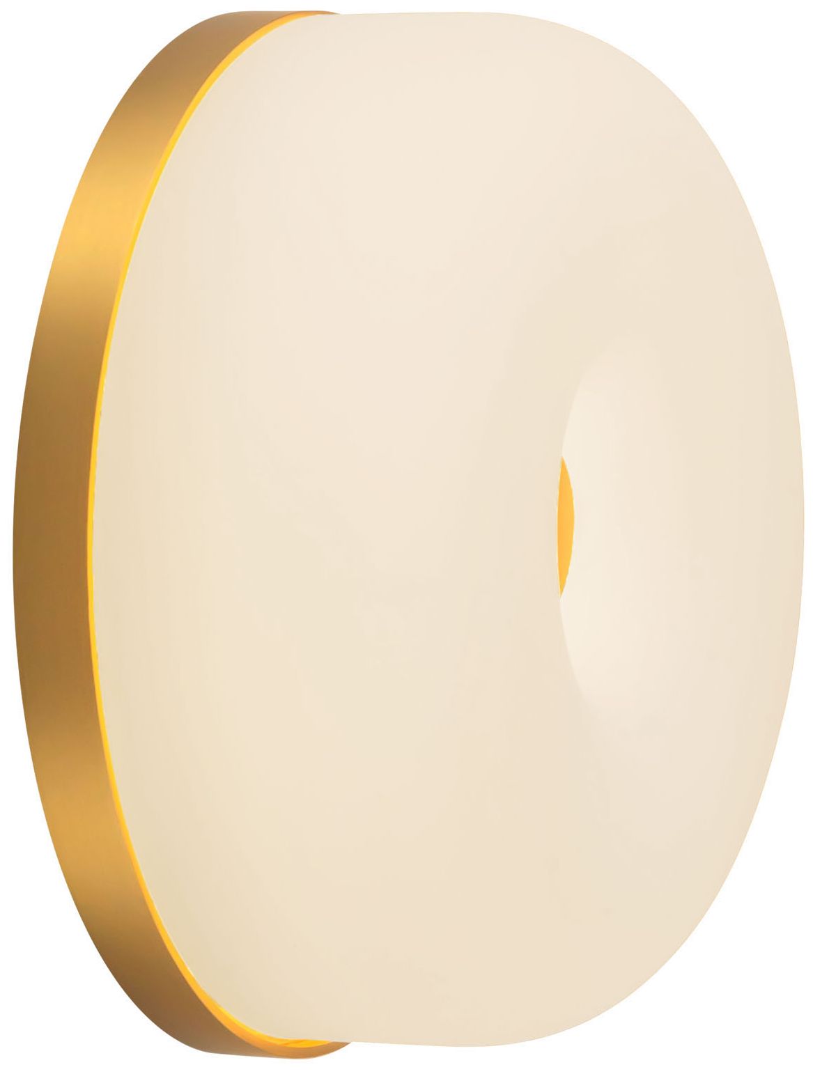 Image 5 Jada 5-in Brushed Gold dimmable LED Wall Sconce more views