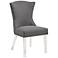 Jade Charcoal Fabric Dining Chair