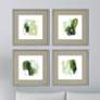 Jade Schematic 24" Square 4-Piece Framed Wall Art Set 