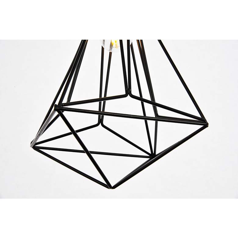 Image 7 Jago Collection Pendant D16.0 H30.4 Lt:3 Black Finish more views