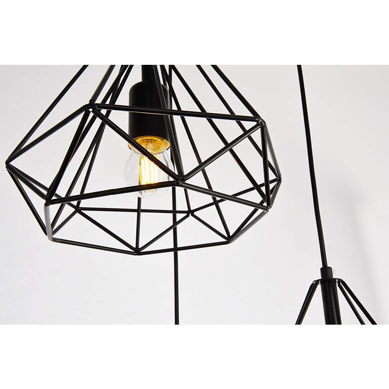 Image 5 Jago Collection Pendant D18.1 H24.3 Lt:3 Black Finish more views