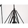 Jago Collection Pendant D18.1 H24.3 Lt:3 Black Finish