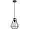 Jago Collection Pendant D9.1 H12.3 Lt:1 Black Finish