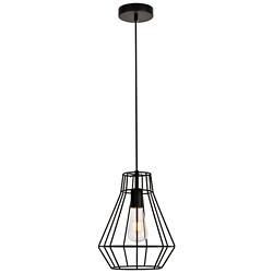 Jago Collection Pendant D9.1 H12.3 Lt:1 Black Finish