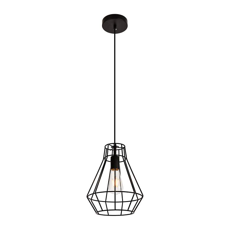 Image 4 Jago Collection Pendant D9.1 H12.3 Lt:1 Black Finish more views