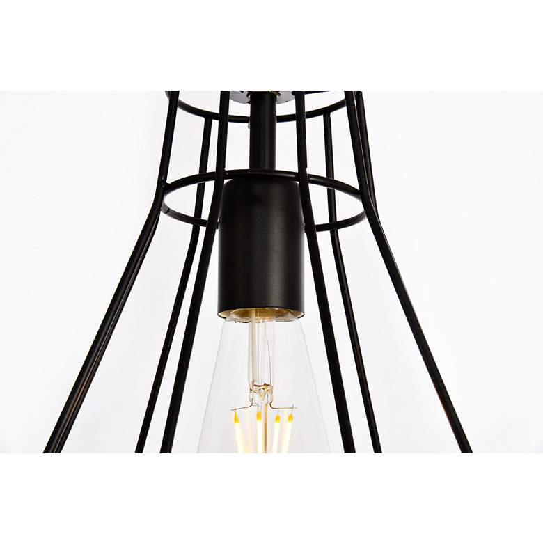 Image 5 Jago Collection Pendant D9.1 H12.3 Lt:1 Black Finish more views