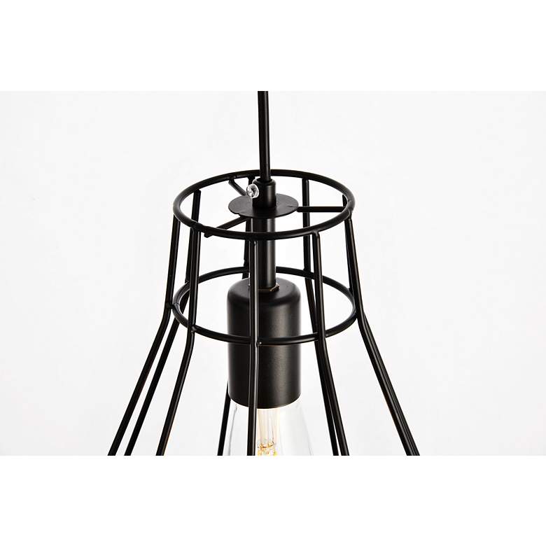 Image 6 Jago Collection Pendant D9.1 H12.3 Lt:1 Black Finish more views