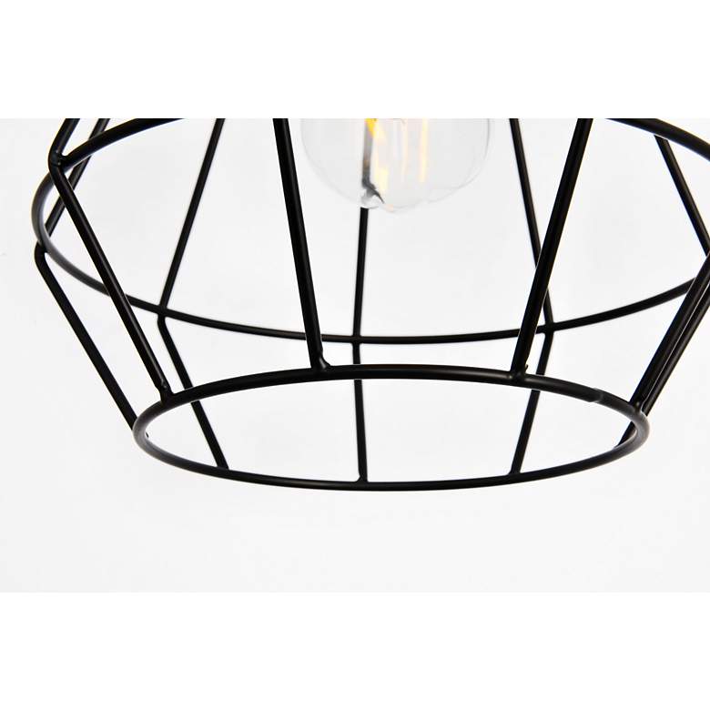 Image 7 Jago Collection Pendant D9.1 H12.3 Lt:1 Black Finish more views