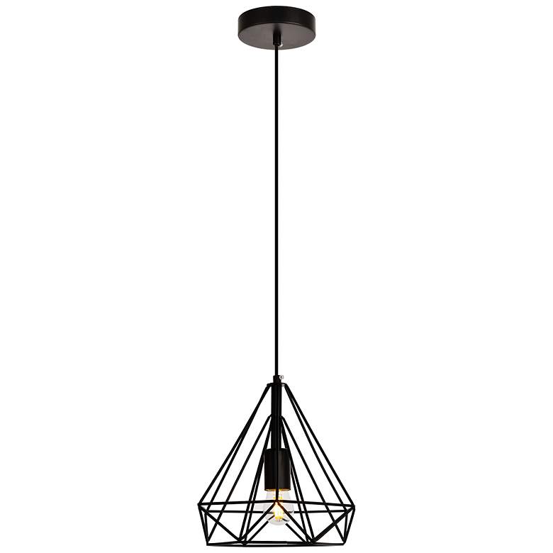 Image 2 Jago Collection Pendant D9.8 H9.8 Lt:1 Black Finish