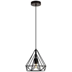 Jago Collection Pendant D9.8 H9.8 Lt:1 Black Finish