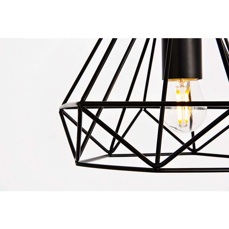 Image 5 Jago Collection Pendant D9.8 H9.8 Lt:1 Black Finish more views