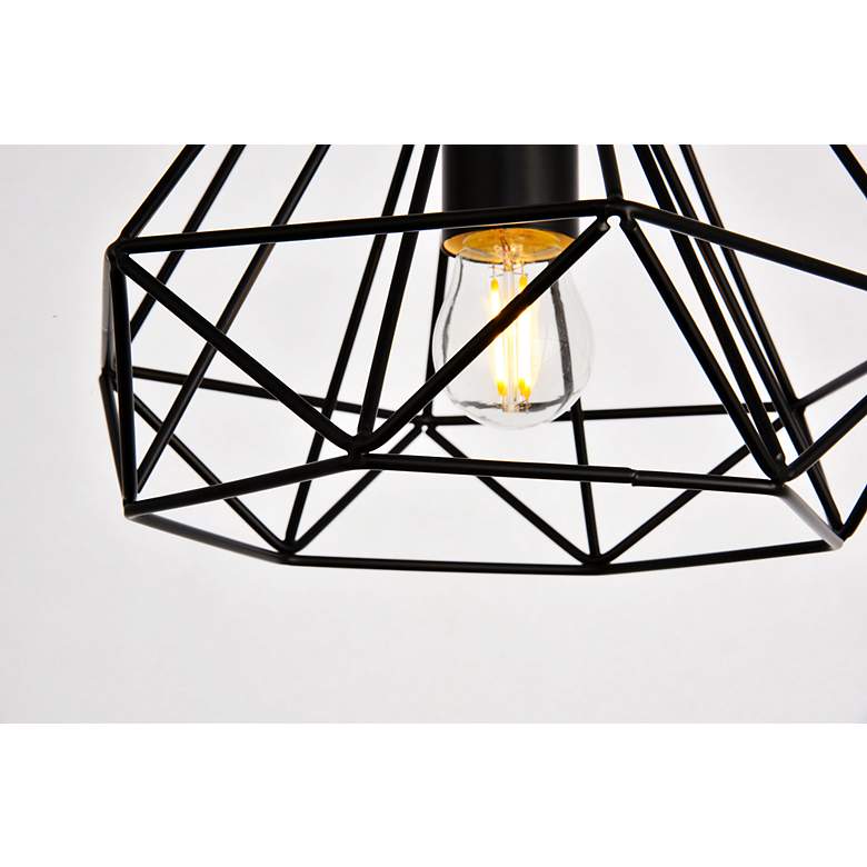 Image 6 Jago Collection Pendant D9.8 H9.8 Lt:1 Black Finish more views