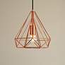 Thumbnail1 of Jago Collection Pendant D9.8 H9.8 Lt:1 Copper Finish