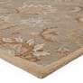 Jaipur Abers MY14 5&#39;x8&#39; Gray and Beige Floral Area Rug