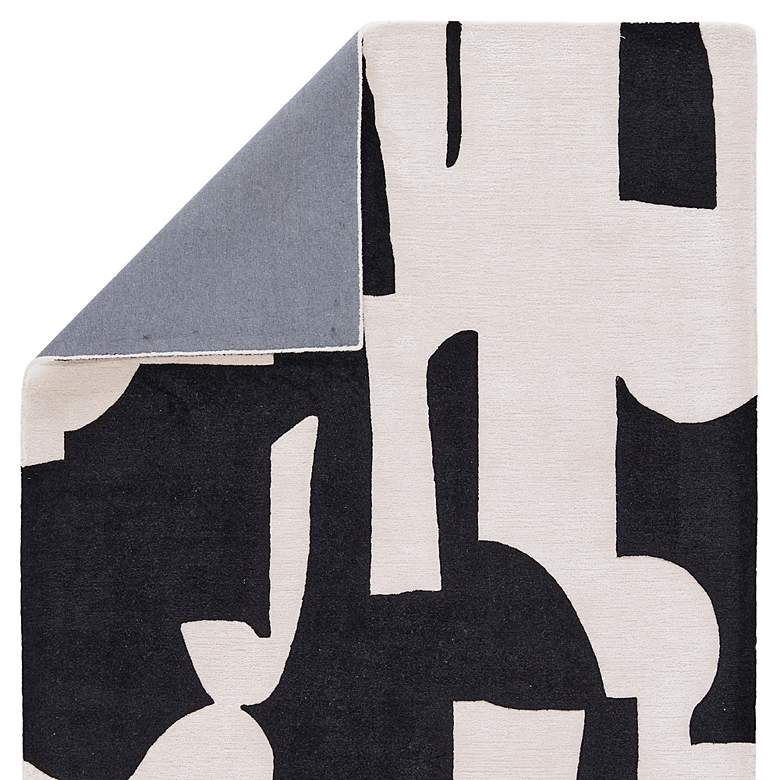 Image 4 Jaipur Anthem Noverre ANT01 5'x8' Black and Cream Area Rug more views