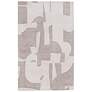 Jaipur Anthem Noverre ANT02 5&#39;x8&#39; Taupe and Cream Area Rug