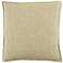 Jaipur Burbank Blanche Light Beige 22" Square Throw Pillow