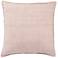 Jaipur Burbank Blanche Light Pink 22" Square Throw Pillow