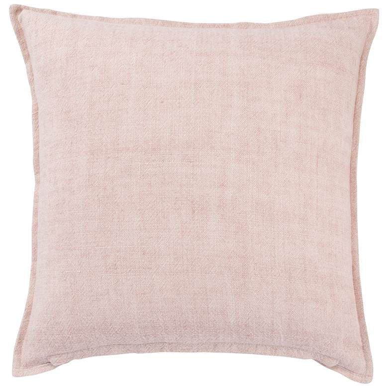 Image 4 Jaipur Burbank Blanche Light Pink 22" Square Throw Pillow more views