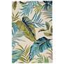 Thumbnail2 of Jaipur Catalina CAT52 4'x6' Blue Green Rectangle Area Rug