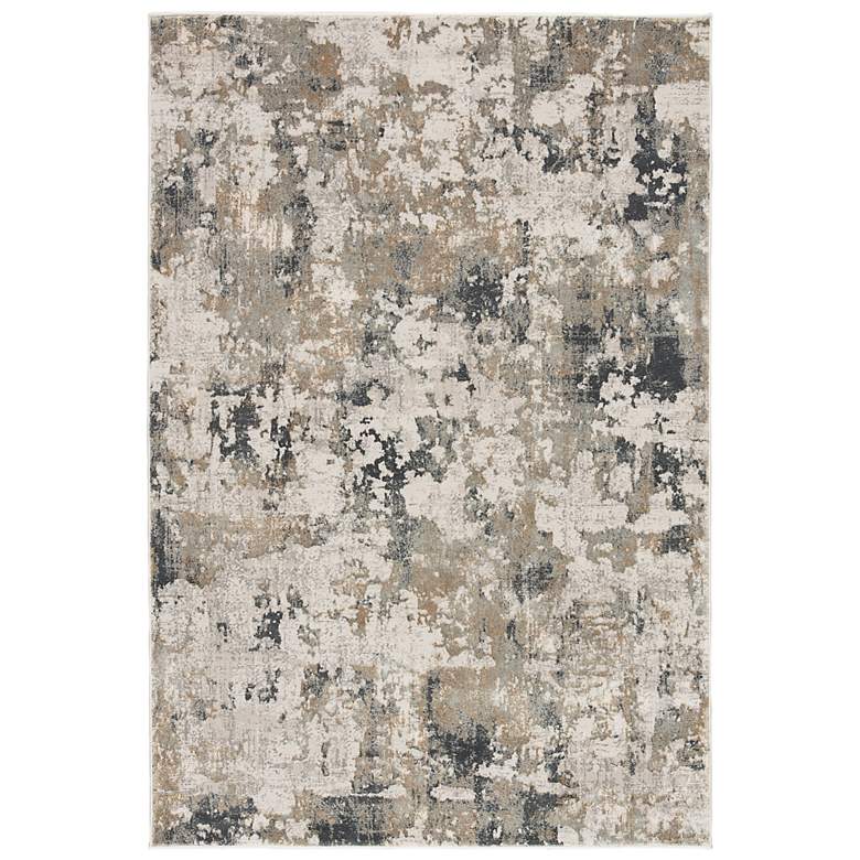 Jaipur Cirque Lynne CIQ01 5&#39;3&quot;x7&#39;6&quot; Gray and Brown Area R