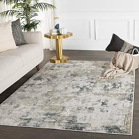 Image1 of Jaipur Cirque Lynne CIQ01 5'3"x7'6" Gray and Brown Area R