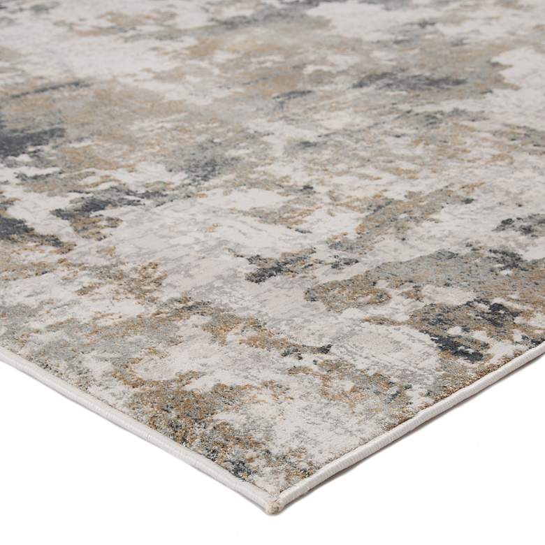 Image 3 Jaipur Cirque Lynne CIQ01 5'3"x7'6" Gray and Brown Area R more views