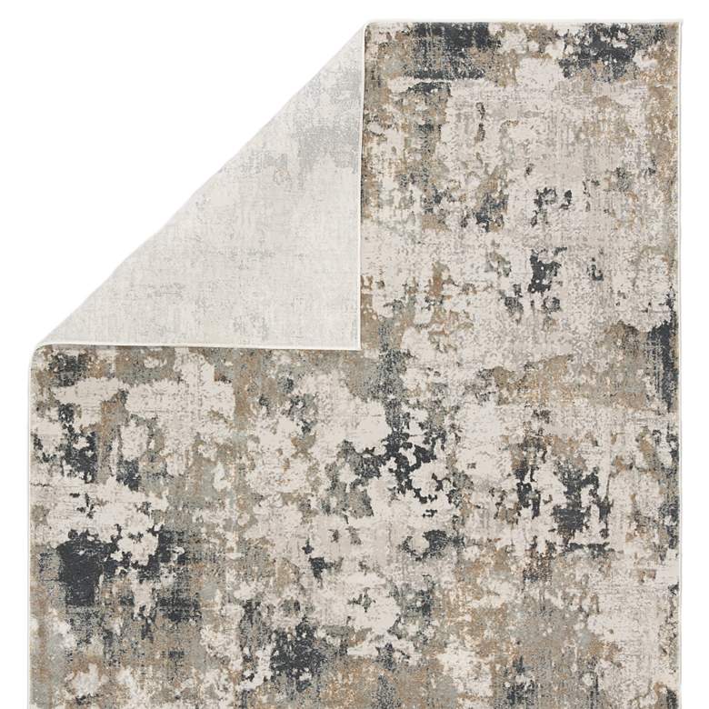 Image 4 Jaipur Cirque Lynne CIQ01 5'3"x7'6" Gray and Brown Area R more views