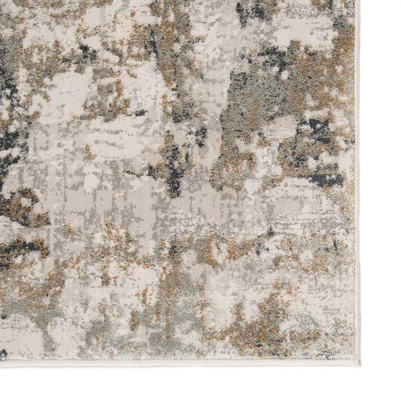 Image 5 Jaipur Cirque Lynne CIQ01 5'3"x7'6" Gray and Brown Area R more views