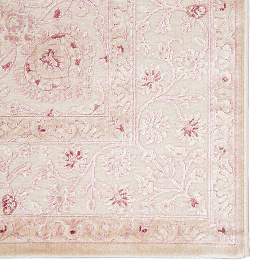 Image5 of Jaipur Fables Malo FB123 2'x3' Pink and White Area Rug more views