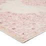 Jaipur Fables Malo FB123 5&#39;x7&#39;6" Pink and White Area Rug