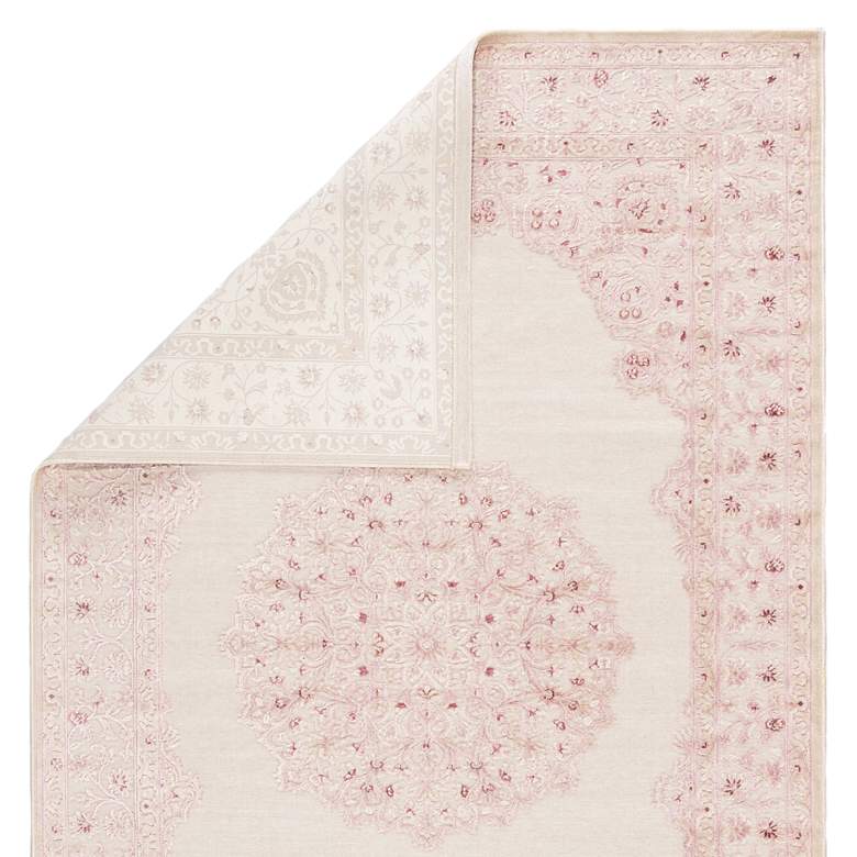 Image 4 Jaipur Fables Malo FB123 5'x7'6" Pink and White Area Rug more views