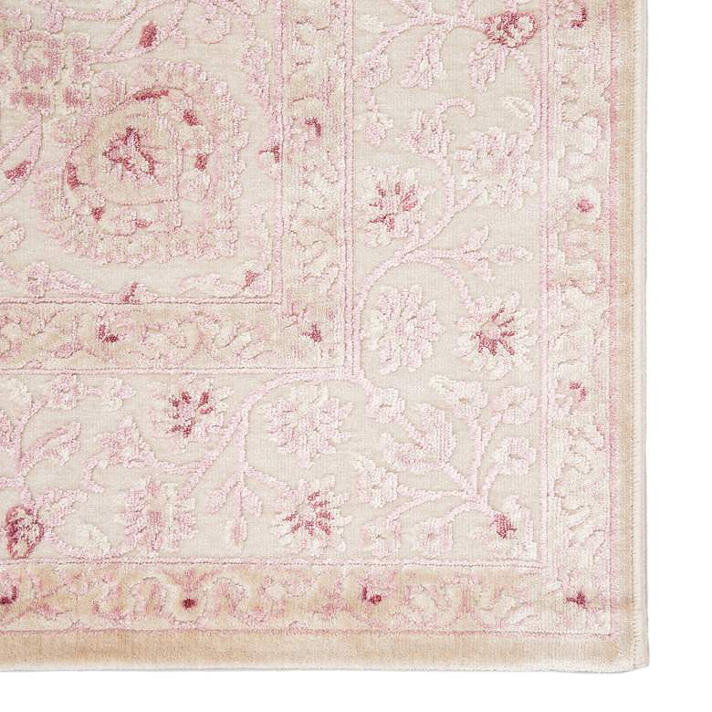 Image 5 Jaipur Fables Malo FB123 5&#39;x7&#39;6 inch Pink and White Area Rug more views