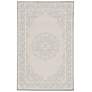 Jaipur Fables Malo FB124 5&#39;x7&#39;6" Gray and White Area Rug