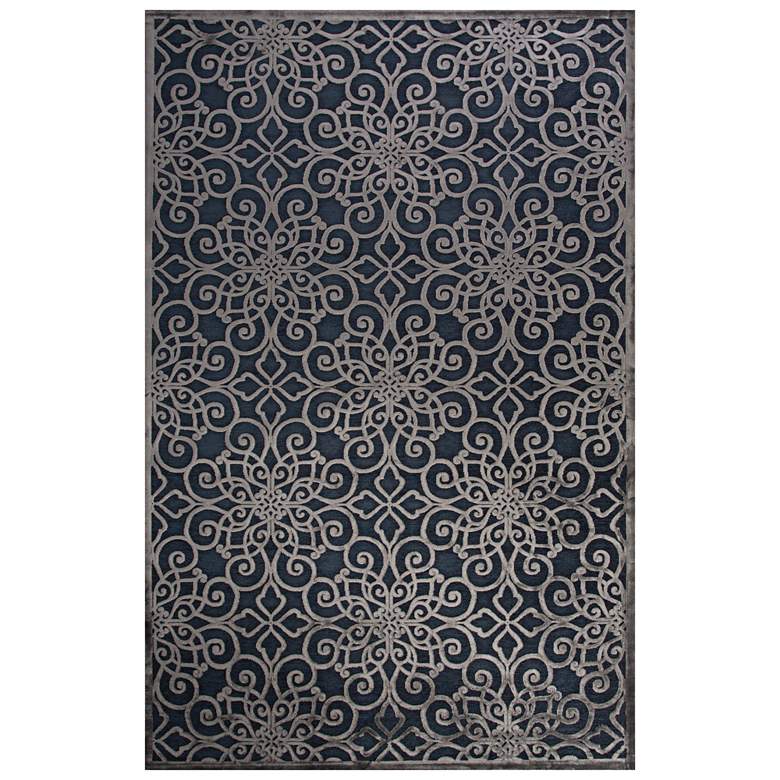 Image 1 Jaipur Fables RUG128730 2&#39;x3&#39; Blue Chain Rectangle Area Rug