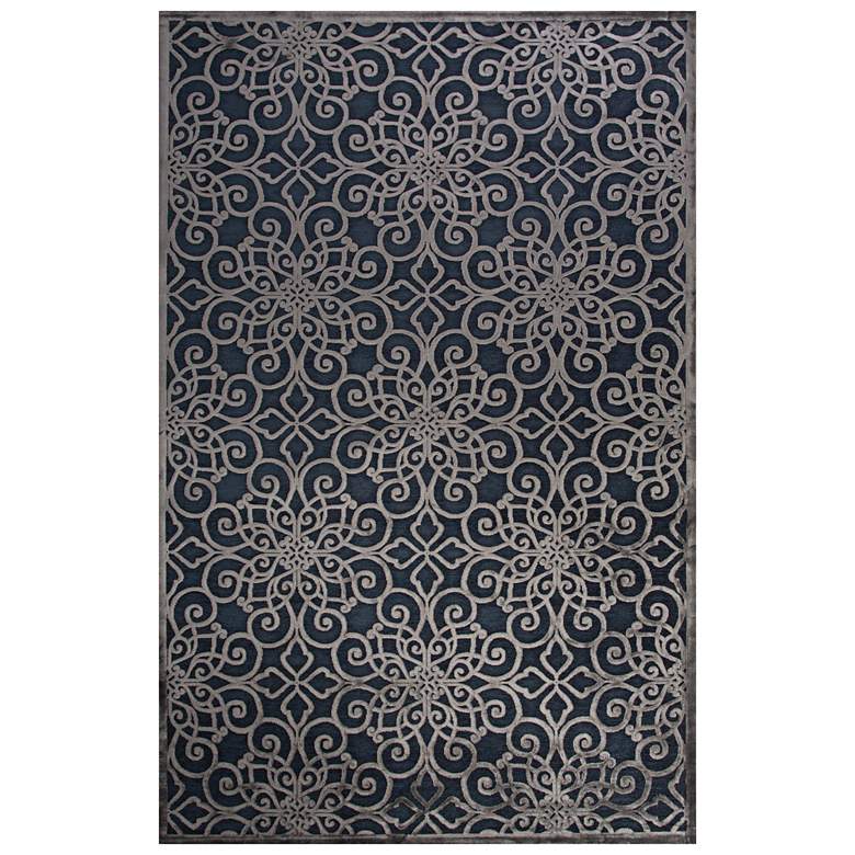Image 1 Jaipur Fables RUG128730 2'x3' Blue Chain Rectangle Area Rug
