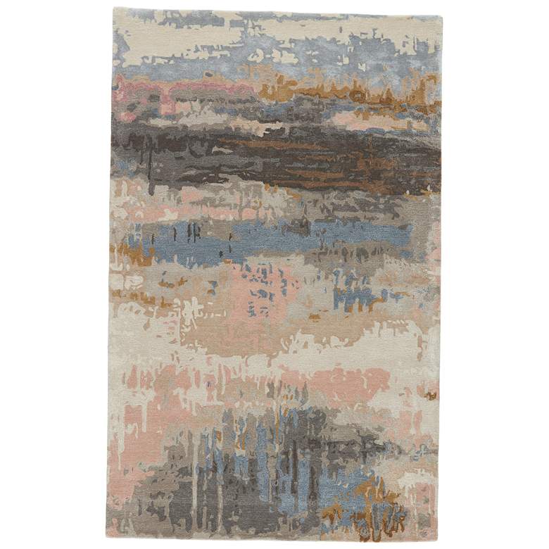 Image 2 Jaipur Genesis Benna GES17 5&#39;x8&#39; Blush and Blue Area Rug